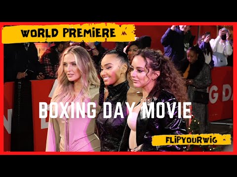 LITTLE MIX dancing and celebrating at 'Boxing Day' PREMIERE!