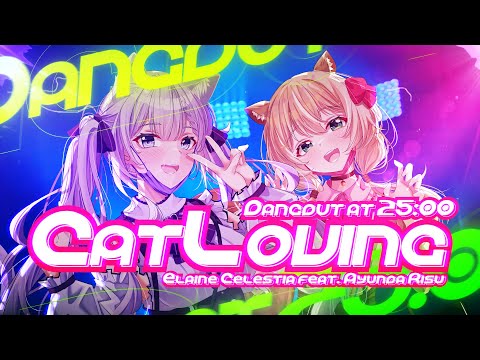 【COVER】Cat Loving Dangdut Version / Elaine Celestia Ft. ‪@ayundarisu‬