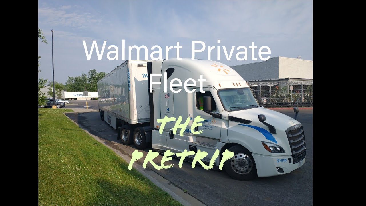 Walmart Driver / Complete Pretrip & Study Guide