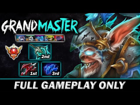 2nd item DISPERSER! Grandmaster Meepo VS counters AoE Damage, Stuns, Silence - Meepo Gameplay#729