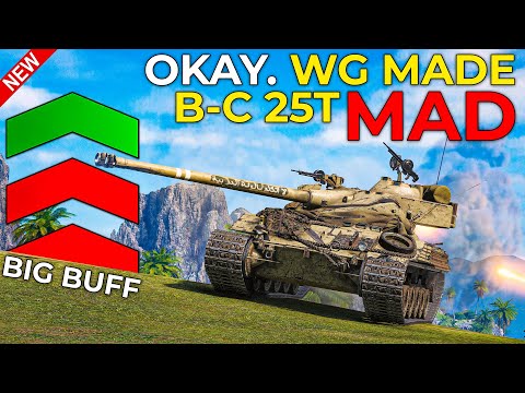 Freshly Buffed Bat-Chat 25t is NUTS! | World of Tanks Update 1.26
