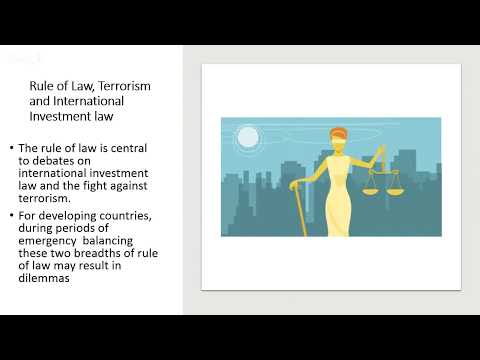 Kehinde Olaoye: Transnational Law on Protect of Foreign Invest. & Terrorism in Developing Countries