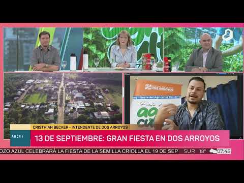 #AhoraEnMisiones: Dos Arroyos celebra la Fiesta del Agricultor