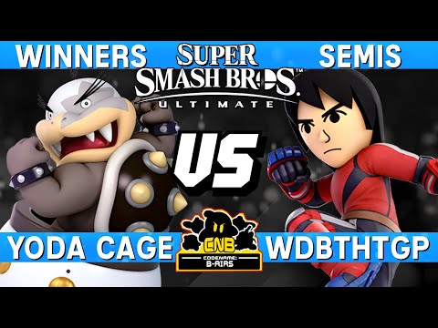 Smash Ultimate Tournament Winners Semis - Yoda Cage (Bowser Jr) vs WDBTHtGP (Brawler) - CNB 209