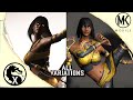 Mortal Kombat X Vs MK Mobile TANYA All Moves X Ray Comparison