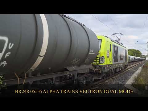 BR188 063-2 CFL CARGO TRAXX MS3 i BR248 055-6 ALPHA TRAINS LEG VECTRON DUAL MODE