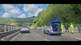 avellino-incidente-tra-due-auto-in-autostrada-a16-un-ferito-e-traffico-in-tilt