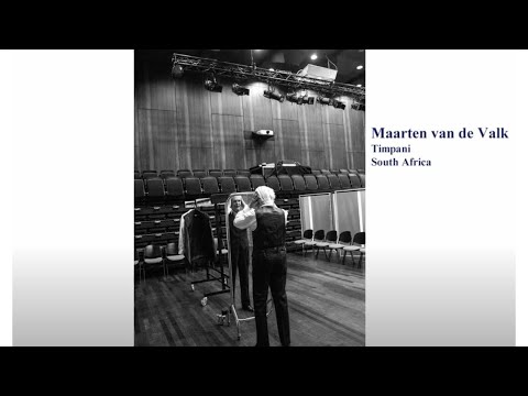 Video messages from Musicians - Maarten van der Valk