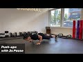 Push-ups x 2s Pause | #AskKenneth