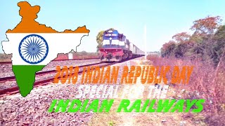 preview picture of video 'गणतंत्रता दिवस 2018  विशेष §§ 12520 KYQ~LTT AC EXPRESS 10 Hours late running Approaching JBP'