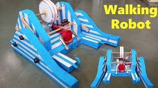 How to Make a Walking Robot at Home