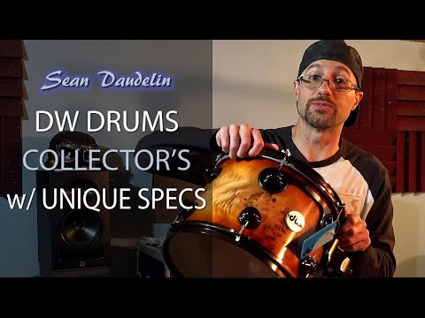DW Drums Collector's Unboxing with Unique Shell Configuration