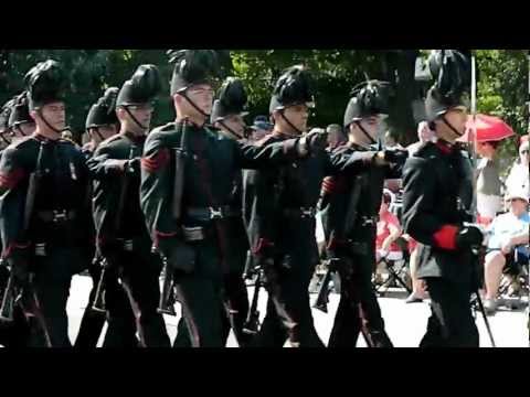 Parade FIMMQ 2012 - Voltigeurs de Québec