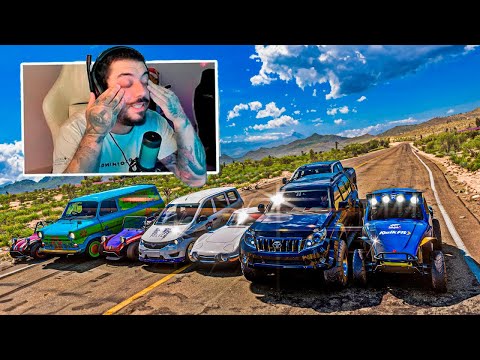 OS PIORES CARROS DO JOGO - FORZA HORIZON 5 ONLINE