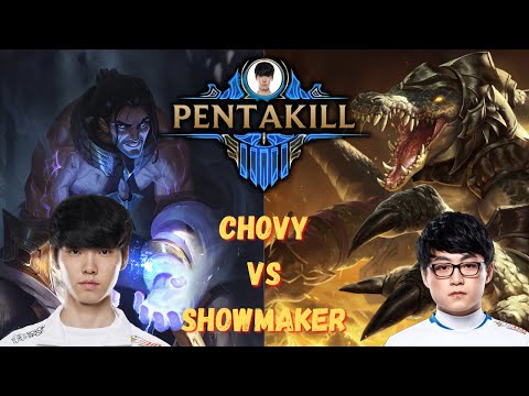 HLE CHOVY PENTAKILL WITH SYLAS - CHOVY PLAYS SYLAS VS DK SHOWMAKER RENEKTON | KR PATCH 11.6