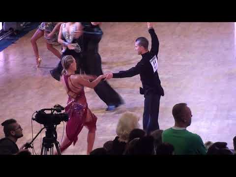 Viacheslav Benko - Elena Klepikova, RUS samba WDSF Grand Slam Latin ROC - 2017