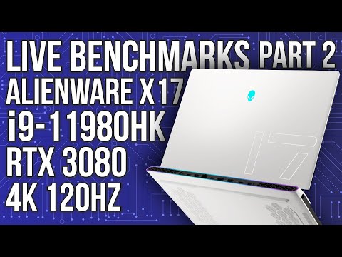 External Review Video b2UbSjUKJRg for Dell Alienware x17 17.3" Gaming Laptop (2021)