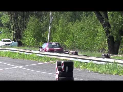 Rally Sprint Majówka - II Runda SMT - 19.05.2013 Andrzej Szewczyk / Gabriela Cienciała - Mazda 323