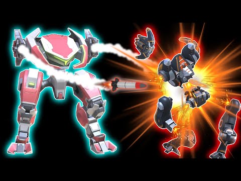 Javelin Rack 8 STALKER , Mech Arena funny video