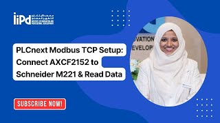 PLCnext Modbus TCP Setup: Connect AXCF2152 to Schneider M221 & Read Data