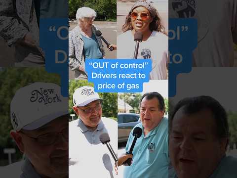 'OUT of control': Drivers react to price of gas
