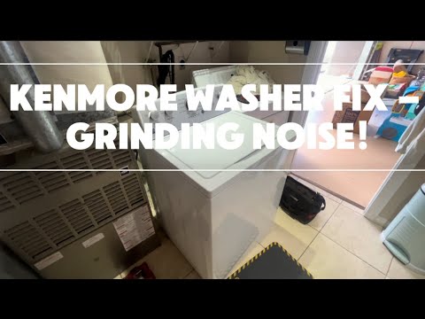 Kenmore Washer 11022352510 Making Grinding Noise? Easy $18 Fix Pulley Clutch Kit part# W10721967