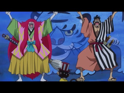 ONE PIECE ~ Kinemon And Kanjuro Arrive In Zou