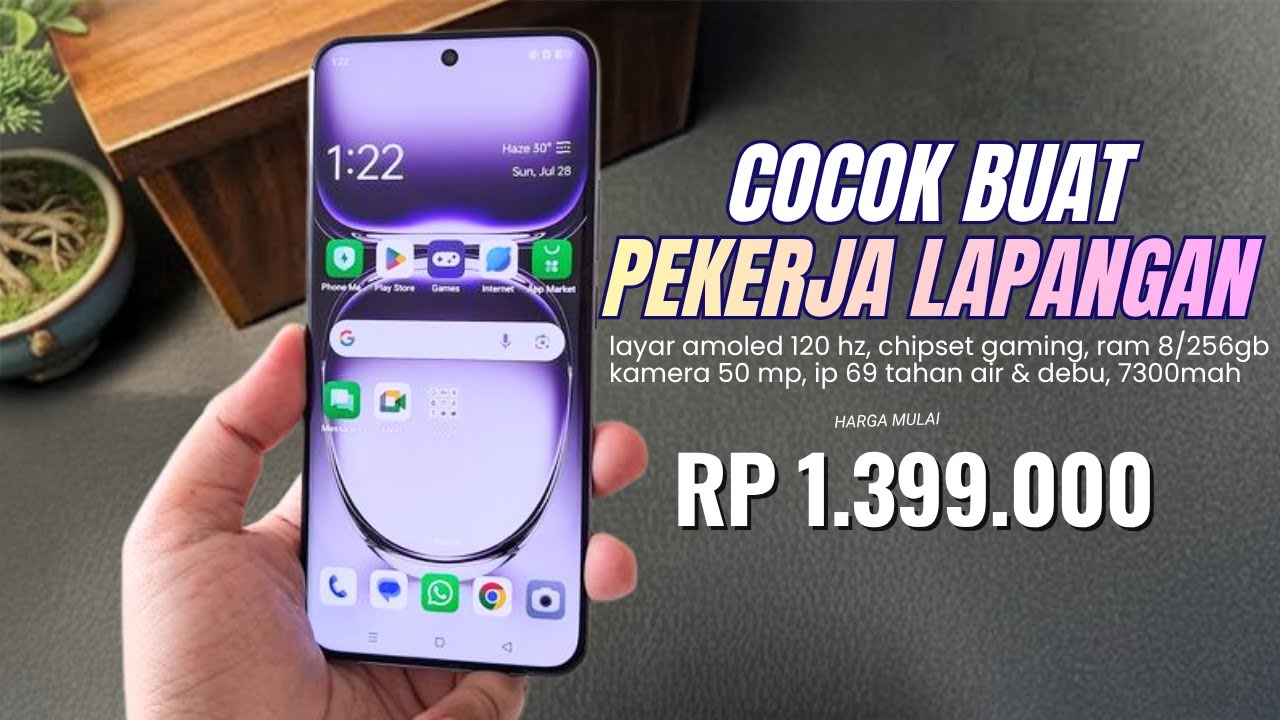 KELEWAT AWET‼️RAM 8/256 GB, 7300MAH | HP UNTUK PEKERJA LAPANGAN TERBARU AKHIR 2025