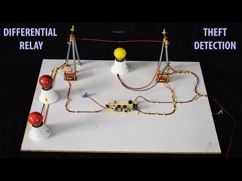 Differential Relay Or Theft Protection Relay Electrical Project