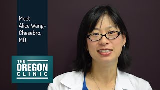 Meet Dr. Alice Wang-Chesebro, Radiation Oncologist