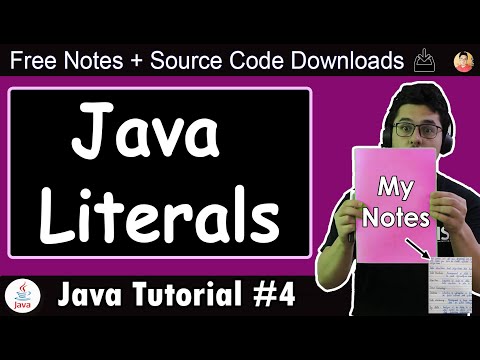 Java Tutorial Literals in Java