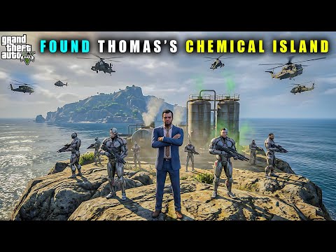 GTA 5 : FINALLY MICHAEL FOUND THOMAS'S SECRET CHEMICAL ISLAND || BB GAMING