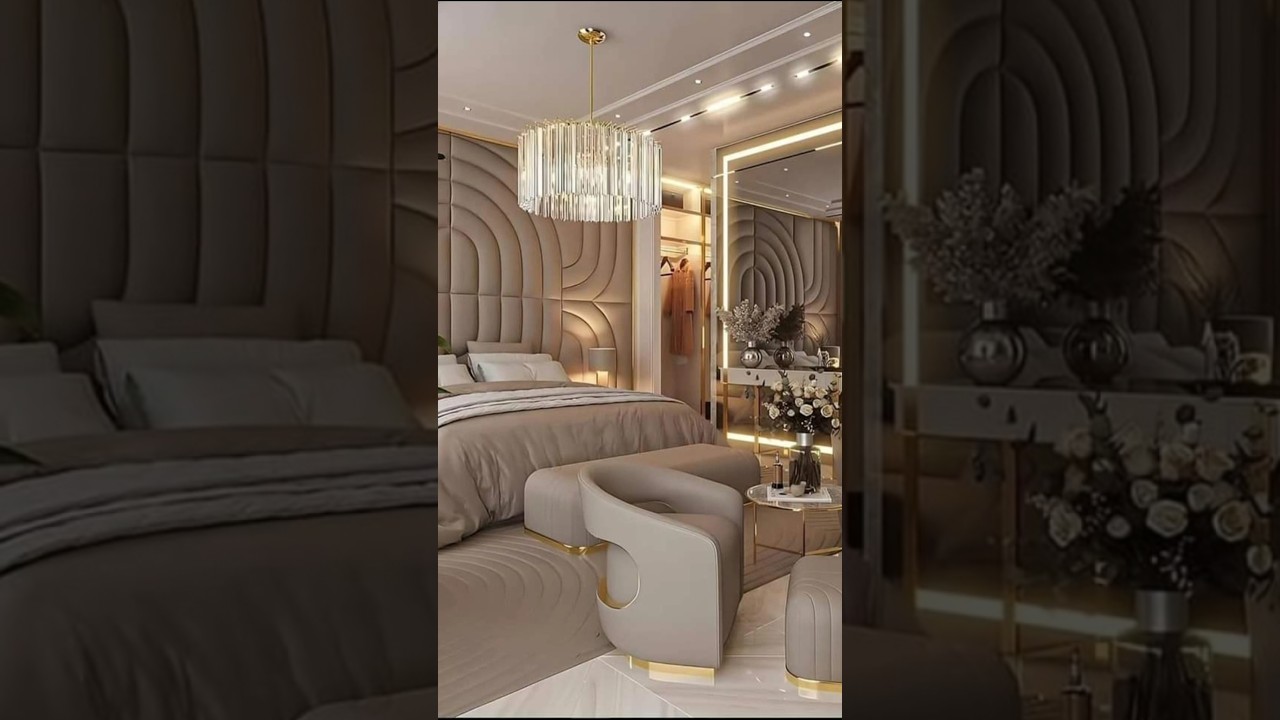Luxury modern bedroom decor ideas