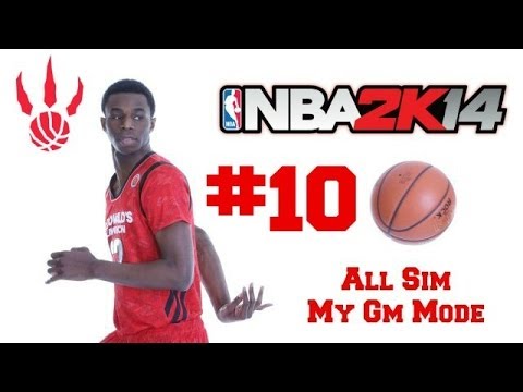 NBA2K14 All-Sim My Gm Mode - Toronto Raptors #10 (PS4)