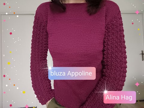 bluza Appoline (tutorial explicativ)
