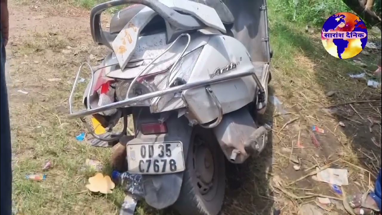 तालचेर के हंडी धुआ चौक के निकट सीरीज दुर्घटना