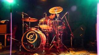 Trevor Hall Live "Origami Crane" Mercury Lounge NYC Drum solo Jordan Perlson