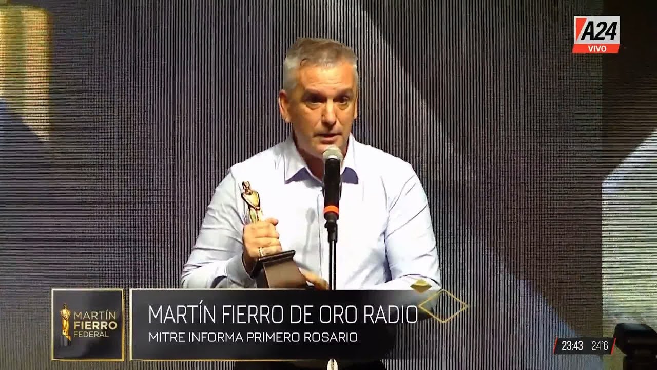 Premio Martín Fierro Federal de Oro en Radio es para Radio Mitre Informa Primero