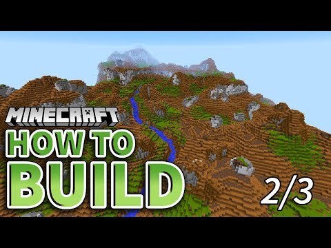 How to Build: Redwood Terrain in Minecraft! (Redwood Forest 2/3)