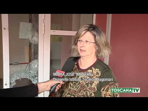 2017-05-08 PRATO - FURTO ALLA SCUOLA DAGOMARI, VIA ANCHE ARCHI E FRECCE