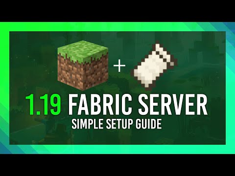 Set up a 1.19+ Fabric Minecraft Server | High Performance | 1.19+