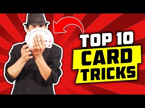 WOW! TOP 10 BEST Card Tricks That You Can Do!