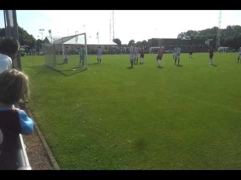 Willem II/RKC / Sc Heereveen/Emmen - Bekerfinale A1 - Doelpunt Willem II/RKC - 1-1 - 2-6-2012