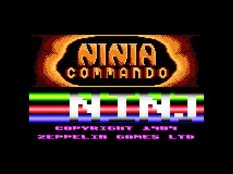 The Best of Retro VGM #1261 - Ninja Commando (Atari 8-bit) - Title Screen