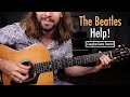 The Beatles "Help" - Easy Guitar Songs Lesson