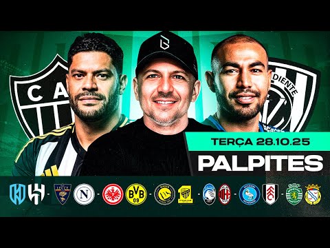 PALPITES DE FUTEBOL PARA 28 10 2025 (TERÇA-FEIRA) | Boleiros Tips