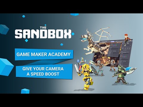 The Sandbox Game Maker Alpha Tutorial - Giving your Camera a Speed Boost