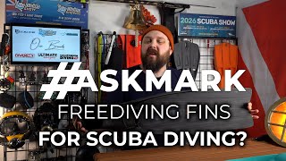 Are Freediving Fins Good for Scuba Diving? #askmark