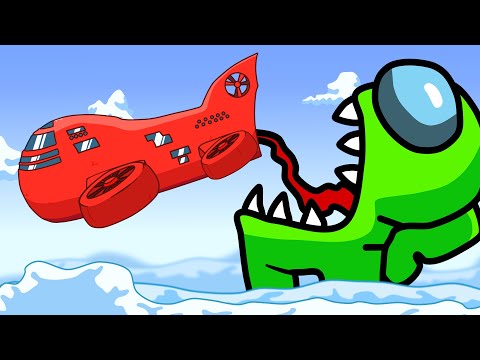 Among US Airship and GIANT impostor EP1 Among US Animation