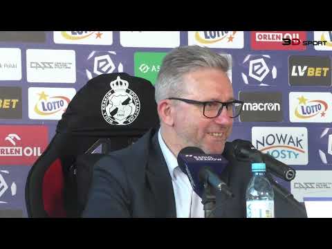 E: Wisła Kraków - Górnik Zabrze [konferencja]. 2022-04-10